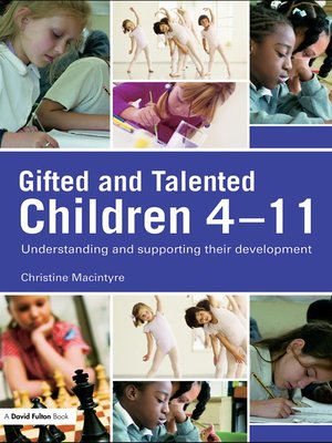 cover image of Gifted and Talented Children 4-11